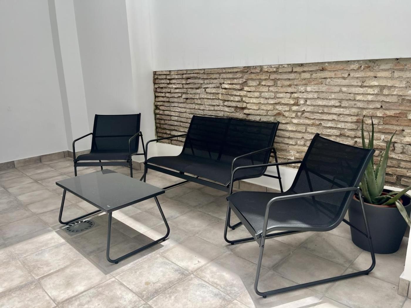 Cd-P Loft, New Charming Loft With Private Patio, Center, Quite Neighborhood Apartment Malaga Luaran gambar